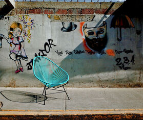 Acapulco Design &#39;Acapulco Classic&#39; chair, turquoise TURQUOISE ACAP24ACA242TUR