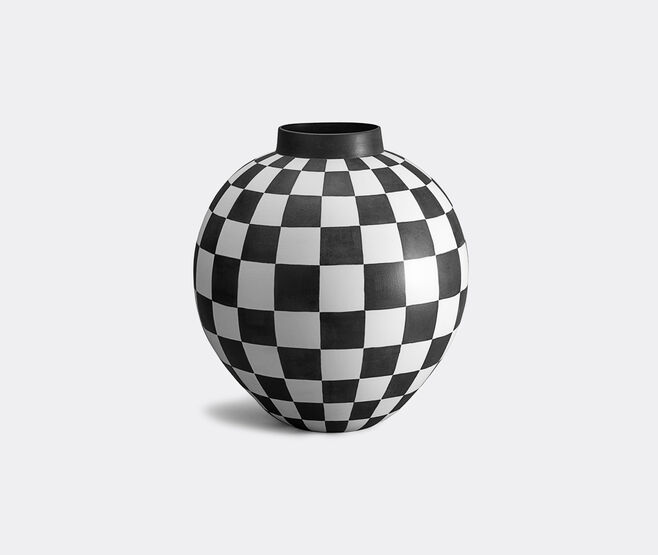 L'Objet 'Damier' vase, extra large MULTICOLOUR LOBJ23DAM207MUL