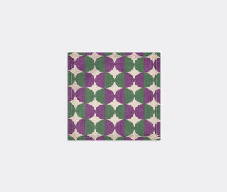 La DoubleJ 'Mezzaluna Mix' small napkin, set of four MULTICOLOUR LADJ22SMA376MUL