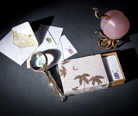 L&#39;Objet &#39;Optipus&#39; magnifying glass GOLD LOBJ19OPT622GOL