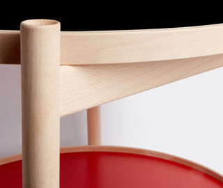 Brdr. Kr&uuml;ger 'B&oslash;lling' tray table, 600 mm, red MULTICOLOUR BRDR18BOL334RED