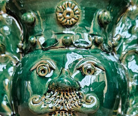 Les-Ottomans &#39;Sicilian&#39; vase MULTICOLOUR OTTO23DEC858MUL