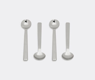 Alessi 'Rundes modell' 24-piece cutlery set SILVER ALES15RUN285SIL