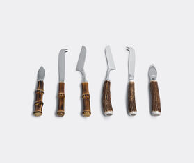 Lorenzi Milano Bamboo cheese knife set MULTICOLOUR CEMI15CHE177BRW