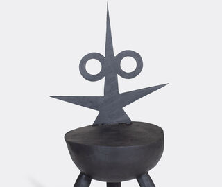 Pulpo 'Little Tully, Little Monster' stool BLACK PULP23LIT177BLK