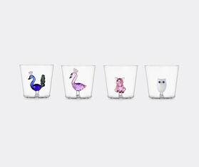 Ichendorf Milano 'Animal Farm' assorted tumblers, set of four, multicolor MULTICOLOUR ICMI26ANI513MUL