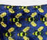 Les-Ottomans Velvet cushion, bees Multicolor OTTO24VEL686MUL