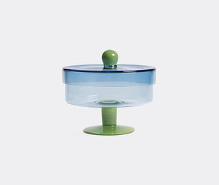 &amp;k Amsterdam 'Duo' jar, blue multicolor MULTICOLOUR AMST25JAR796MUL