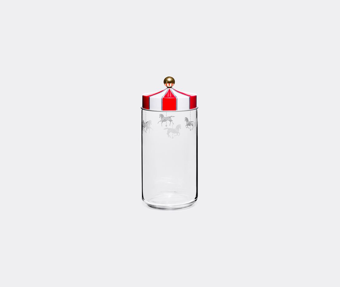 Alessi Jar In Red In Red, White