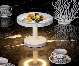 Driade 'Welcome' portable lamp, white WHITE DRIA25WEL377WHI