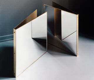 Marta Sala &Eacute;ditions 'SP1 Renoir' wall mirror BRASS MSED18REN749BRA