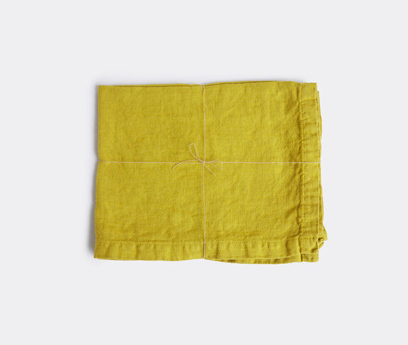 Once Milano Placemats, Heavy Linen, Set Of 2  Yellow ${masterID} 2