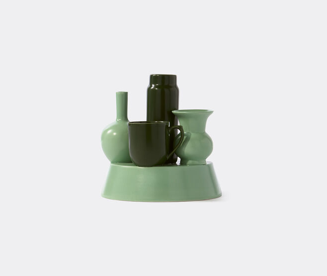 POLSPOTTEN 'Hong Kong' vase, green GREEN POLS24HON094GRN