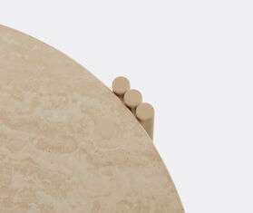 AYTM 'Tribus' coffee table, travertine and light sand BEIGE AYTM22TRI847BEI