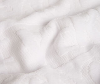 Versace 'I Love Baroque' beach towel, white WHITE VERS22BEA228WHI