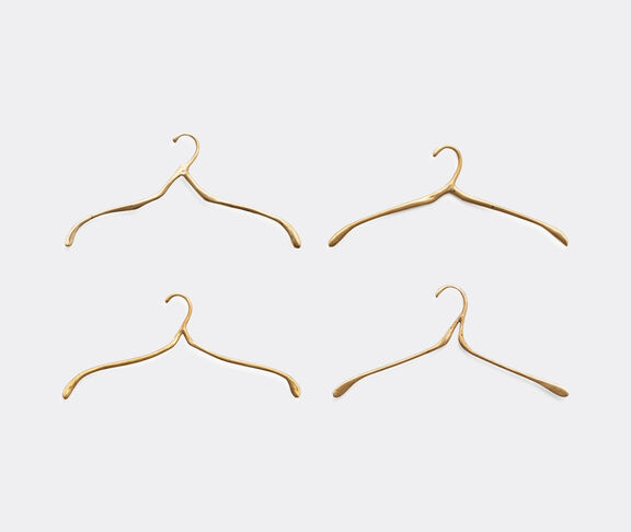 OAO Works '89 hangers', set of four BRASS BOCC19BRA604BRA