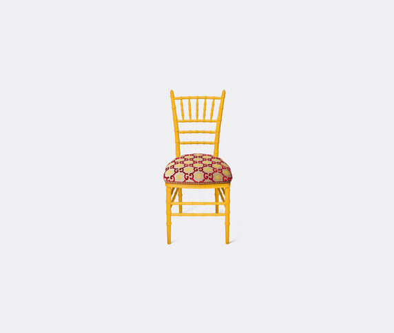 Gucci 'Chiavari' chair, red and yellow