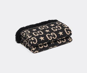 Gucci 'Stars And Anchors Plaid GG' throw, black MULTICOLOUR GUCC20STA974BLK