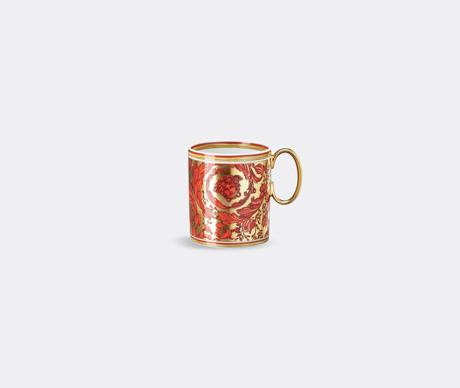 Rosenthal 'Medusa Garland' mug, red RED ROSE23MED326RED