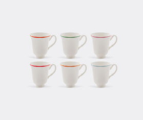 Bitossi Home &#39;Petalo&#39; mug, set of six, multicolor MULTICOLOUR BIHO25SET100MUL