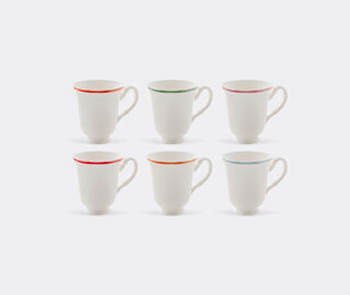 Bitossi Home 'Petalo' mug, set of six, multicolor MULTICOLOUR BIHO25SET100MUL