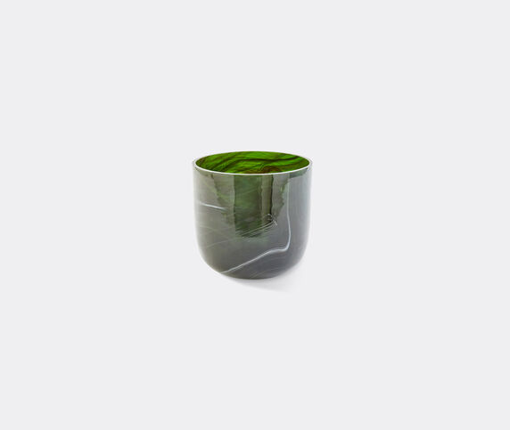 POLSPOTTEN 'Marble Glass' vase, small, green GREEN POLS25VAS205GRN