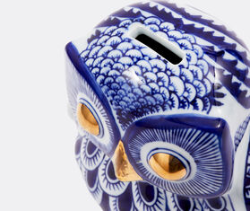 POLSPOTTEN 'Owl' piggy bank, dark blue BLUE POLS25PIG129BLU