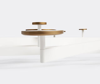Dante - Goods And Bads 'Memoir' coat rack, white MULTICOLOUR DANT16MEM626WHI