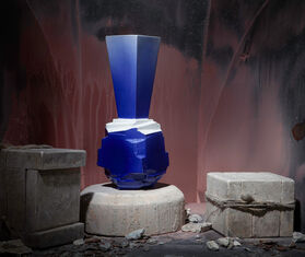 1882 Ltd &#39;Stegreif&#39; vase, blue MULTICOLOUR 188223STE002MUL