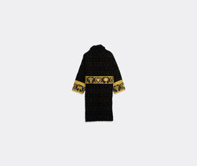 Versace 'I Love Baroque' bathrobe, black BLACK VERS22BAT011BLK