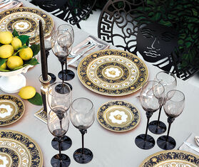 Rosenthal &#39;Baroque&#39; service plate MULTICOLOUR ROSE21LOV902MUL