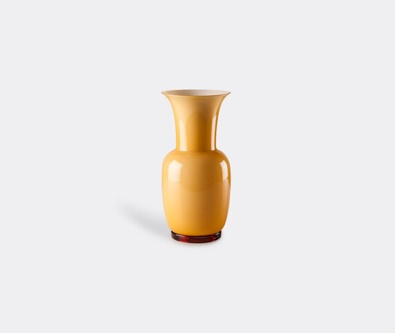 Venini 'Opalino' vase, XL, amber