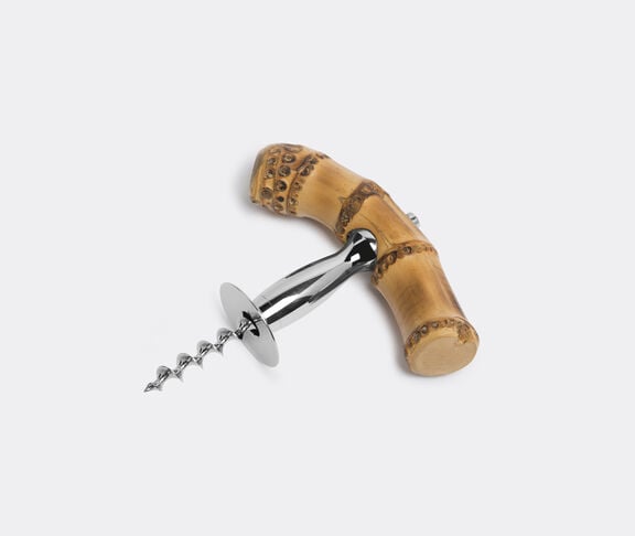 Lorenzi Milano 'Henshall' bamboo corkscrew Brown, Silver ${masterID}