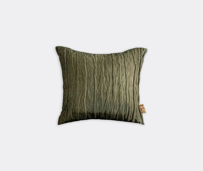 The House of Lyria 'Paesaggio' cushion GREEN HOLY23PAE791GRN
