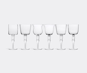 Bitossi Home Set of six glasses, clear TRANSPARENT BIHO19DIS758TRA