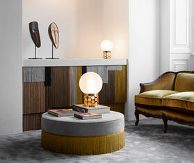 Col&eacute; &#39;Wise - Bikita&#39; mirror WALNUT COIT20WIS429BLK