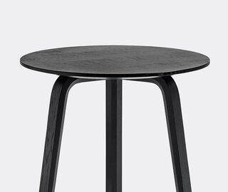 Hay 'Bella' coffee table, small, black water based lacquered BLACK HAY121BEL682BLK