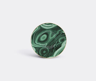 L'Objet 'Malachite' teacup and saucer, set of two MULTICOLOUR LOBJ15MAL029GRN