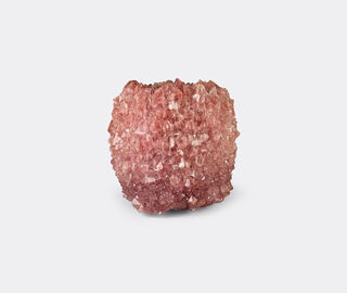 Mineral Series 'Crystal' vase, large, wilted rose PINK MISE26LAR504PIN