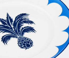 Aquazzura Casa &#39;Jaipur&#39; dessert plate, set of two, blue BLUE AQUA23JAI973BLU