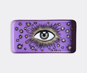 Les-Ottomans 'Eye' iron tray, purple PURPLE OTTO22HAN141MUL