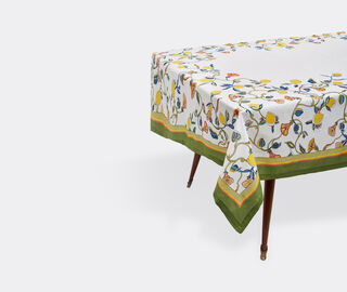 La DoubleJ 'Borboni White' tablecloth, medium MULTICOLOUR LADJ23MED482WHI