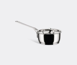 Alessi 'Pots &amp; Pans' cookware set, seven pieces SILVER ALES22POT984SIL