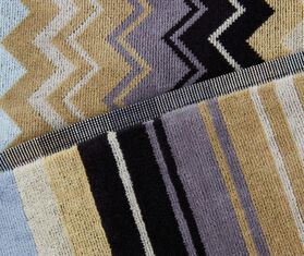 Missoni 'Giacomo' shower towel, black MULTICOLOUR MIHO22GIA955MUL