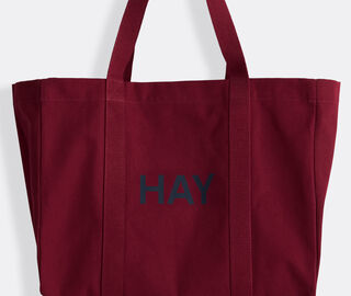 Hay 'HAY' shopper bag, burgundy BURGUNDY HAY125SHO235BUR