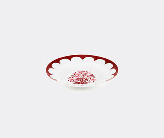 Aquazzura Casa 'Jaipur' soup plate, set of two, bordeaux and pink MULTICOLOUR AQUA23JAI048MUL
