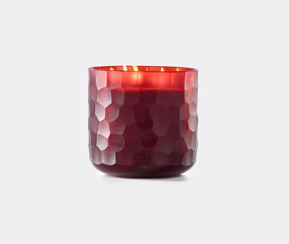 ONNO Collection 'Circle' candle Manyara scent, large RED ONNO23CAN218RED