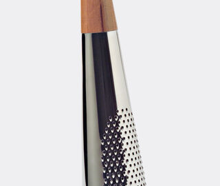 Alessi 'Todo' grater LIGHT BROWN ALES21TOD394SIL