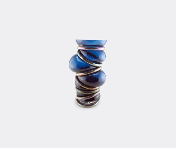 Vanessa Mitrani 'Chain Ring' vase, dark blue undefined ${masterID}