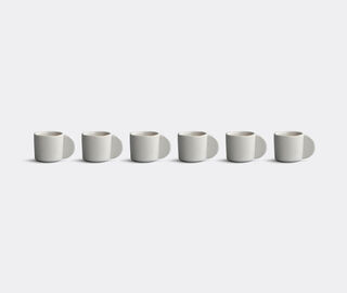 101 Copenhagen 'Native' espresso cup, set of six, birch MULTICOLOUR COPH24NAT987BEI